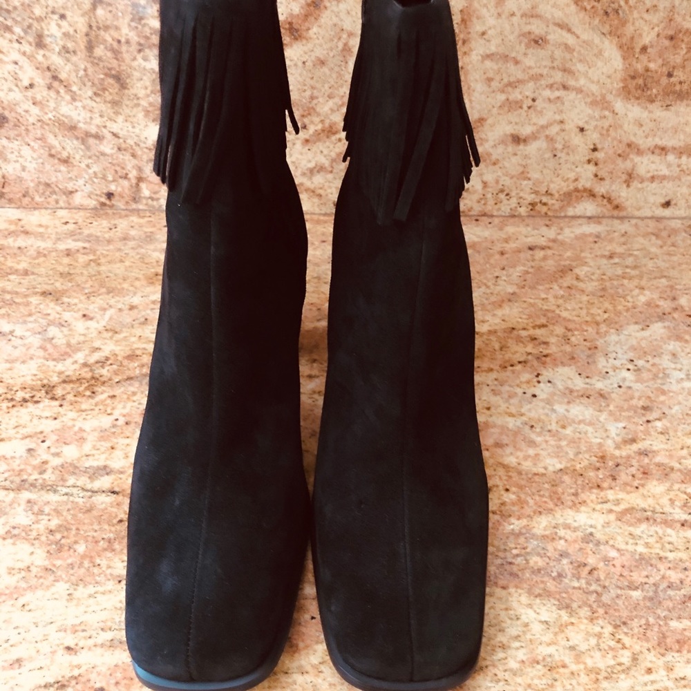 Pazzo Preffered Black Suede Ankle Boot